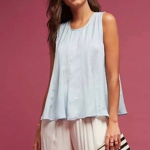 Anthropologie Erin+ Ali Satin tank